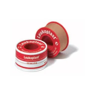 Chirurgisches Pflaster für Verbandfixierung in Spule Leukoplastträger Viskose Hautfarbe Klebemasse Kautschuk Zinkoxid 2,5x500cm veränderbar