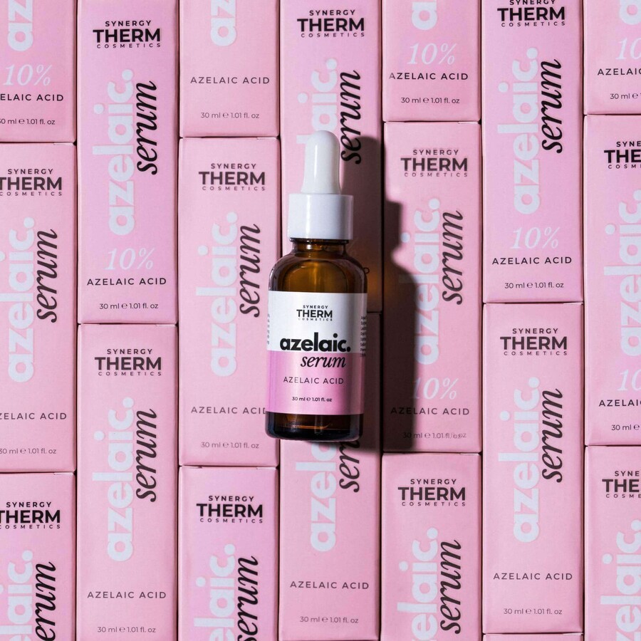 Acide azélaïque sérum + eau, 30 ml, Synergy Therm