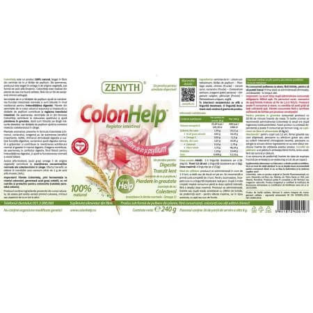 Colon Help Detox Forte, 240 g, Zenyth