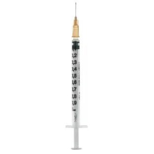 Extrafine tub insulin syringe 1ml 100 ui removable needle 26 gauge 0.45x12 mm 1 piece