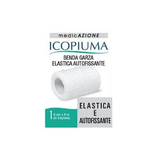 Venda de gasa elástica autoadhesiva icopiuma cm 4 x 4 mt