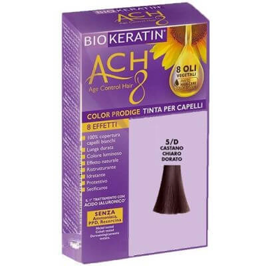 Biokeratin ach8 color prodige 5/d hell goldbraun