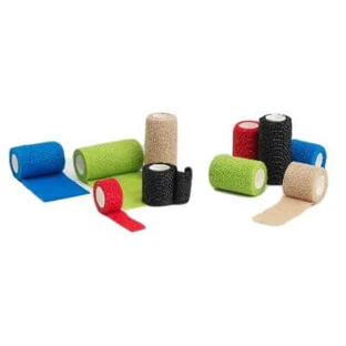 Farmaban cpk sport 10 cm x 4,5 m beige tnt vendas elásticas cohesivas de sujeción caja dispensadora 15 unidades