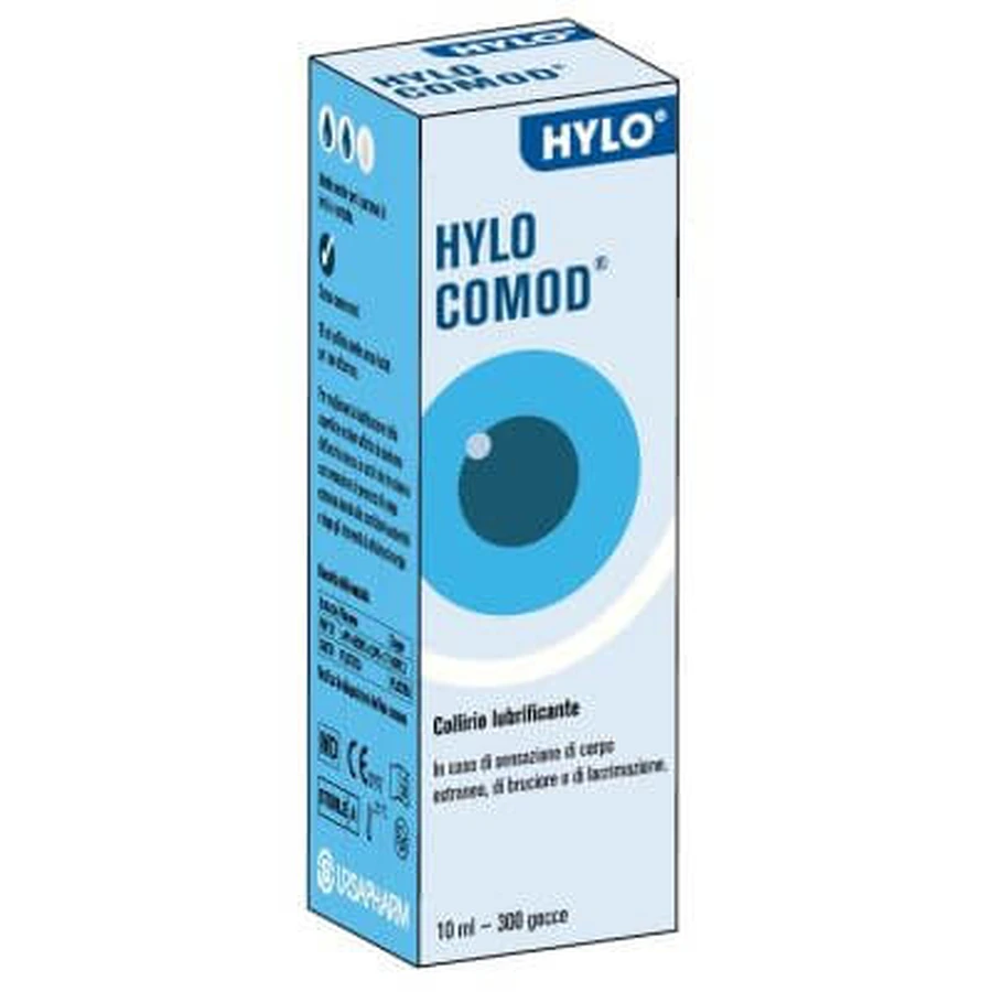 Hylo comod Natriumhyaluronat-Augentropfen 2 mg/ml 10 ml