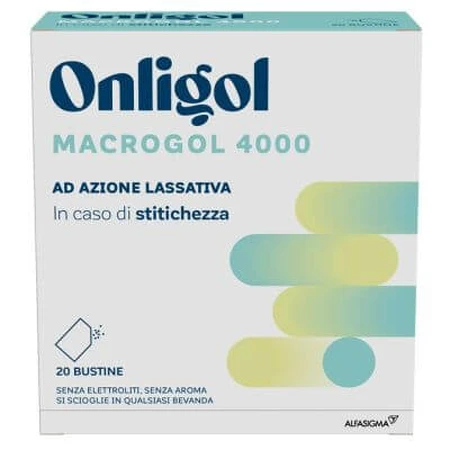 Onligol macrogol 4000 20 Portionsbeutel 10 g zuckerfrei