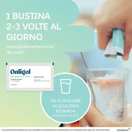 Onligol macrogol 4000 20 Portionsbeutel 10 g zuckerfrei