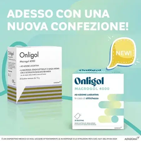 Onligol macrogol 4000 20 Portionsbeutel 10 g zuckerfrei