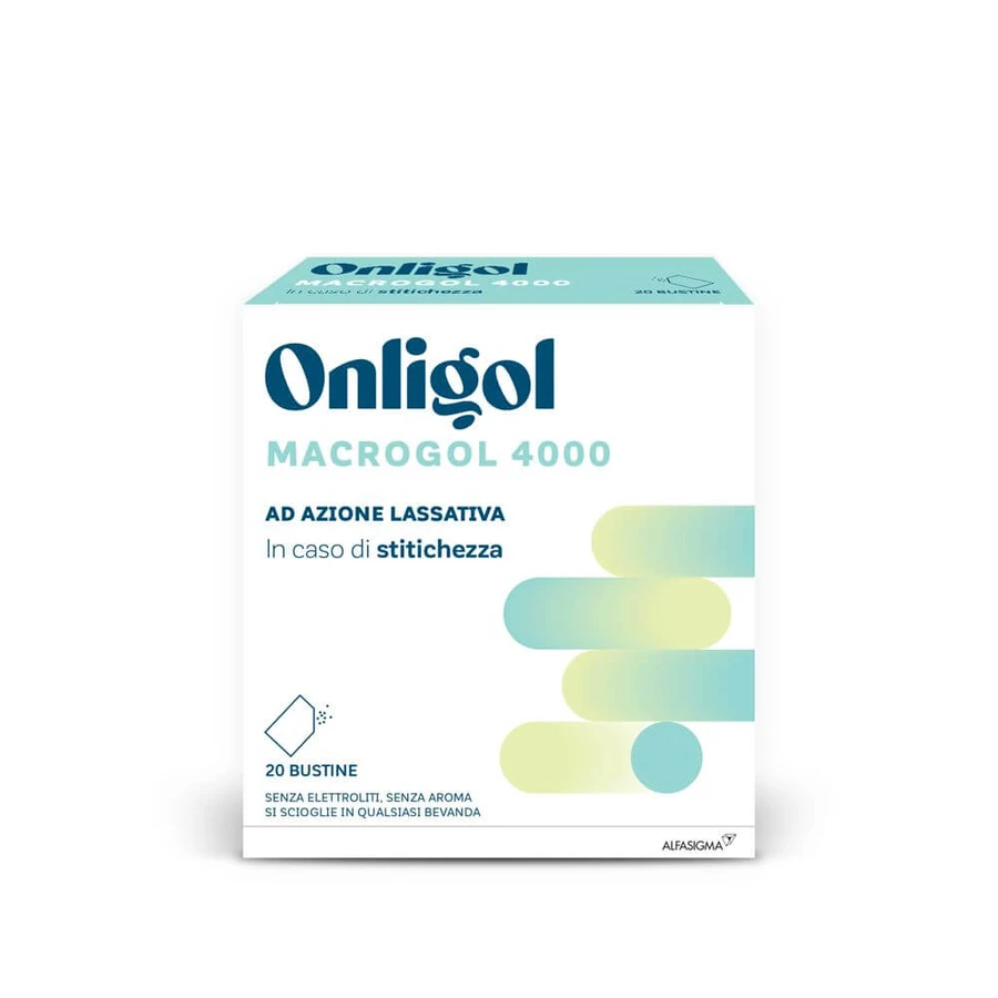 Onligol macrogol 4000, 20 sobres de 10 g sin azúcar