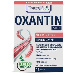 Oxantin med slim keto energy+ 15 Stäbchen