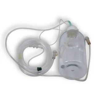 Sauerstofftherapie-Bubbler mit Schutzbrille + Nasenkanüle