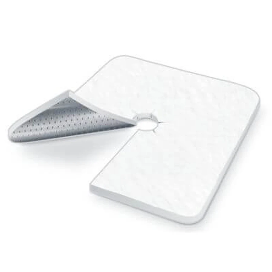 Steriler Tracheostomie-Verband aus Metall 8x9cm 50 Stück