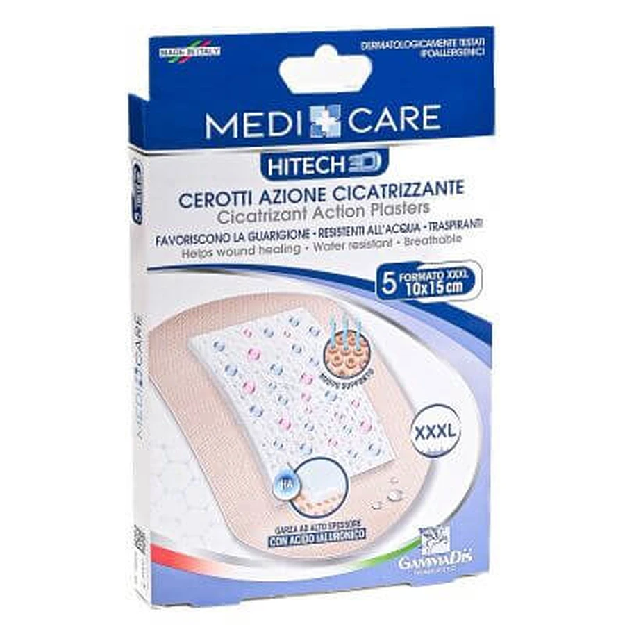 Medicicare scar patch 10x15 5 pieces