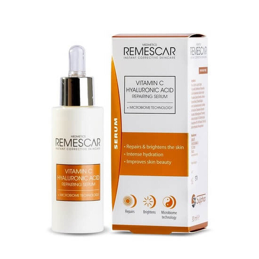 Comprar Serum Reparador con Vitamina C y Ácido Hialurónico, 30 ml, Remescar Serum Reparador con Vitamina C y Ácido Hialurónico, 30 ml, Remescar
