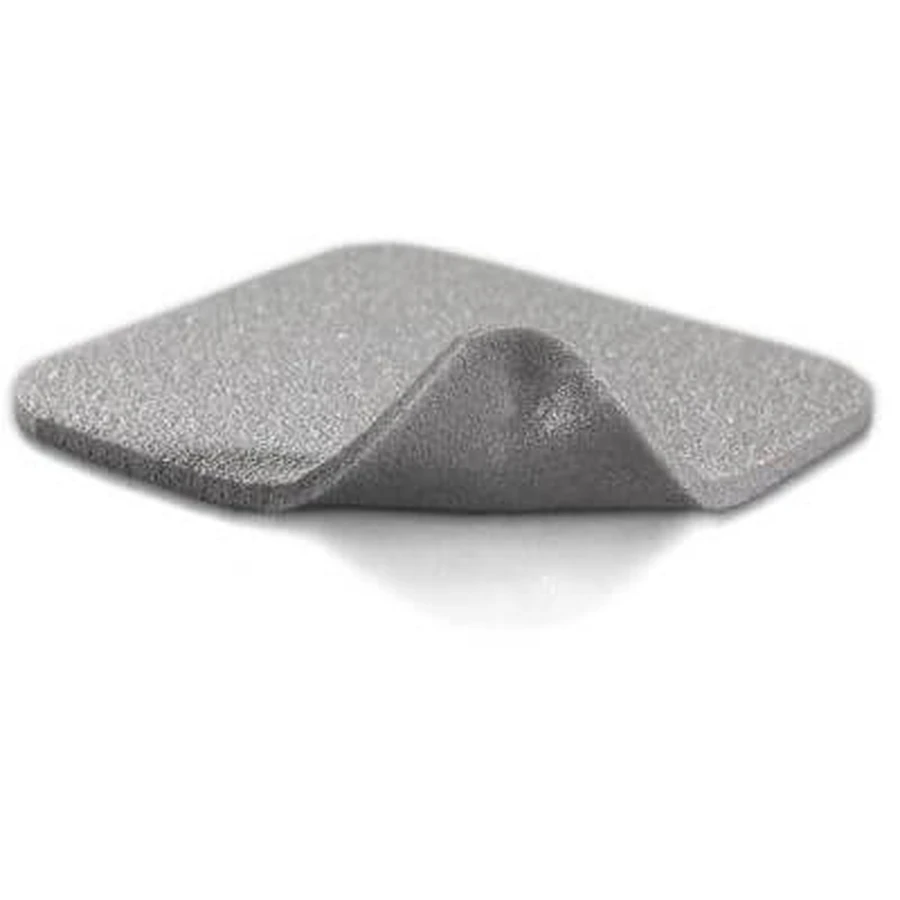 Espuma de poliuretano antimicrobiana con plata con capa de contacto de silicona suave mepilex ag 10x10cm 5 piezas
