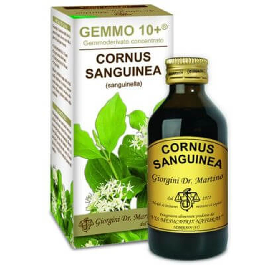 Gemmo 10+ sanguinella 100 ml liquido analcolico