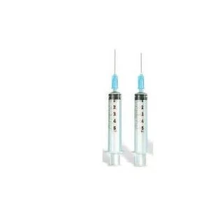 Spritze 5 ml Nadelstärke 21 Nummer 2 zentraler Konus 1 Stück