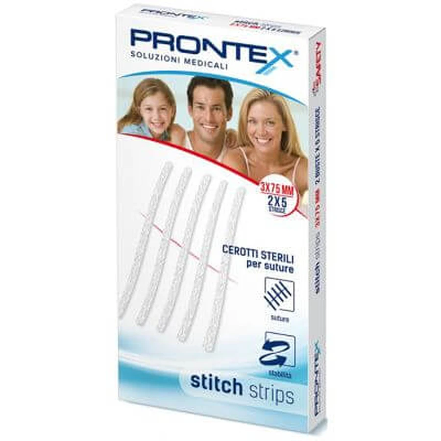 Prontex stitch strips 3x75 10 pieces