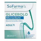 Glycerol microcline volwassenen 9 g 6 stuks sofarmapiu'
