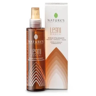 Nature's white woods agua vitalizante - línea masculina 150 ml