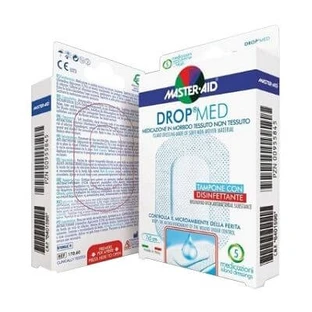 Belüfteter hypoallergener dermoaktiver selbstklebender Tablettenverband master-aid drop med 7x5 5 Stück
