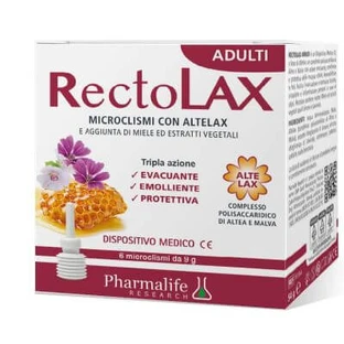 Rectolax adulto microclina 6 piezas de 9 g