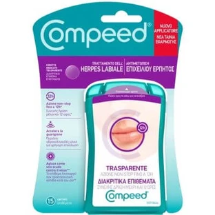 Compeed traitement de l'herpès labial 15 pièces