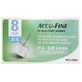 Insulin pen needle accu-fine pen needle accu-chek gauge 31 x 8mm 100 pieces
