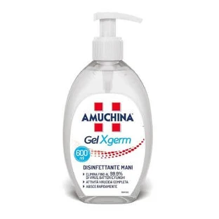 Amuchina gel x-germ hand sanitizer 600 ml en