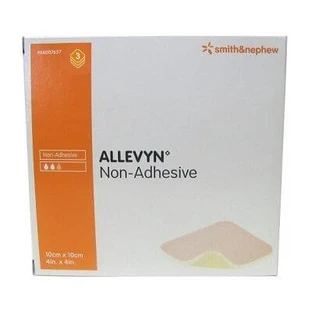Sterile hydrocellular highly absorbent non-adhesive polyurethane foam dressing 10x10cm 3 pieces