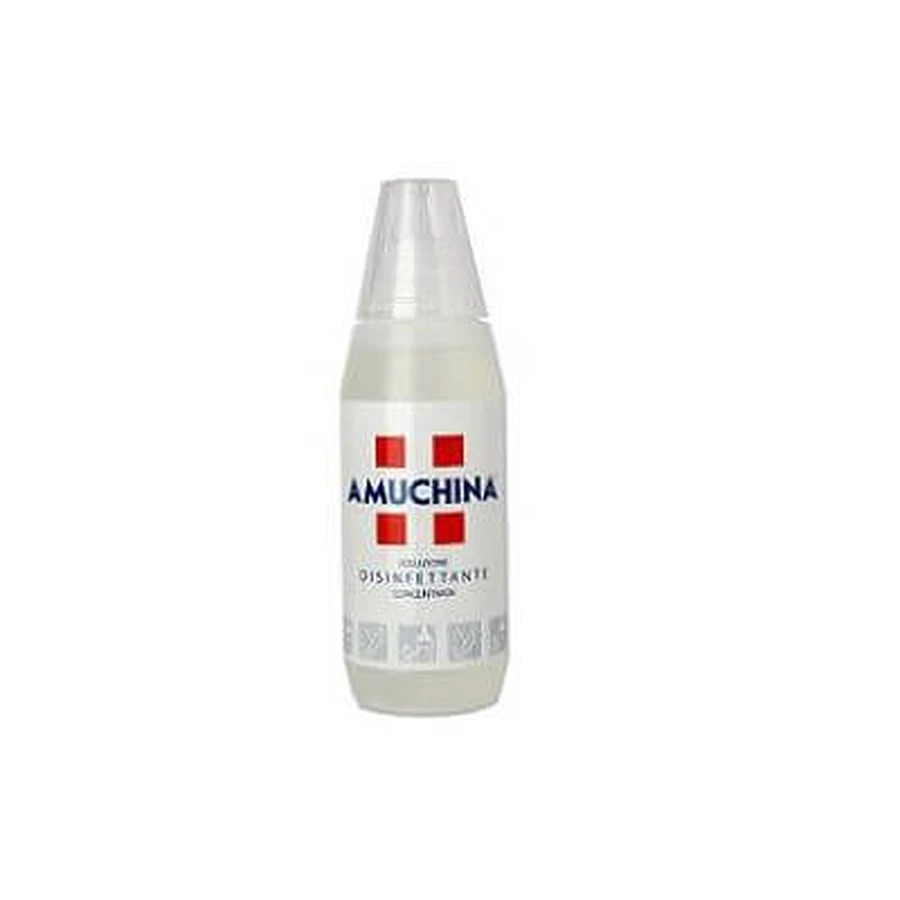 Amuchina flüssig 100% desinfizierend Natriumhypochlorit antimikrobielles Breitspektrum-Desinfektionsmittel 500 ml