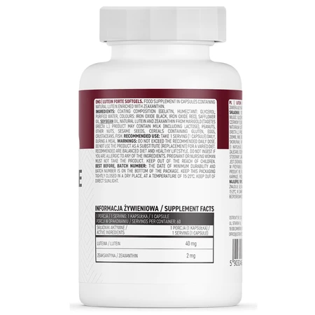 Luteïne Forte Softgels, 60 capsules, OstroVit