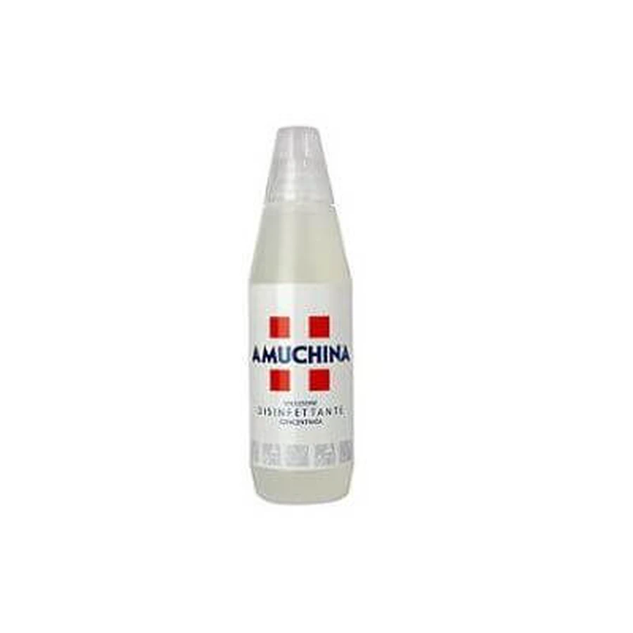 Amuchina liquid 100% sanitizing sodium hypochlorite antimicrobial broad-spectrum disinfectant 1000 ml