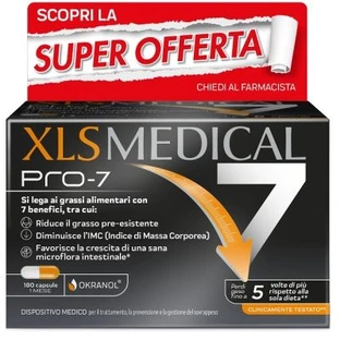 Xls medical pro-7 180 capsules cut price