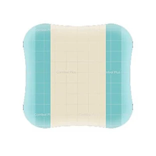 Special active hydrocolloid dressing with beveled edges comfeel plus 20x20 cm 5 pieces