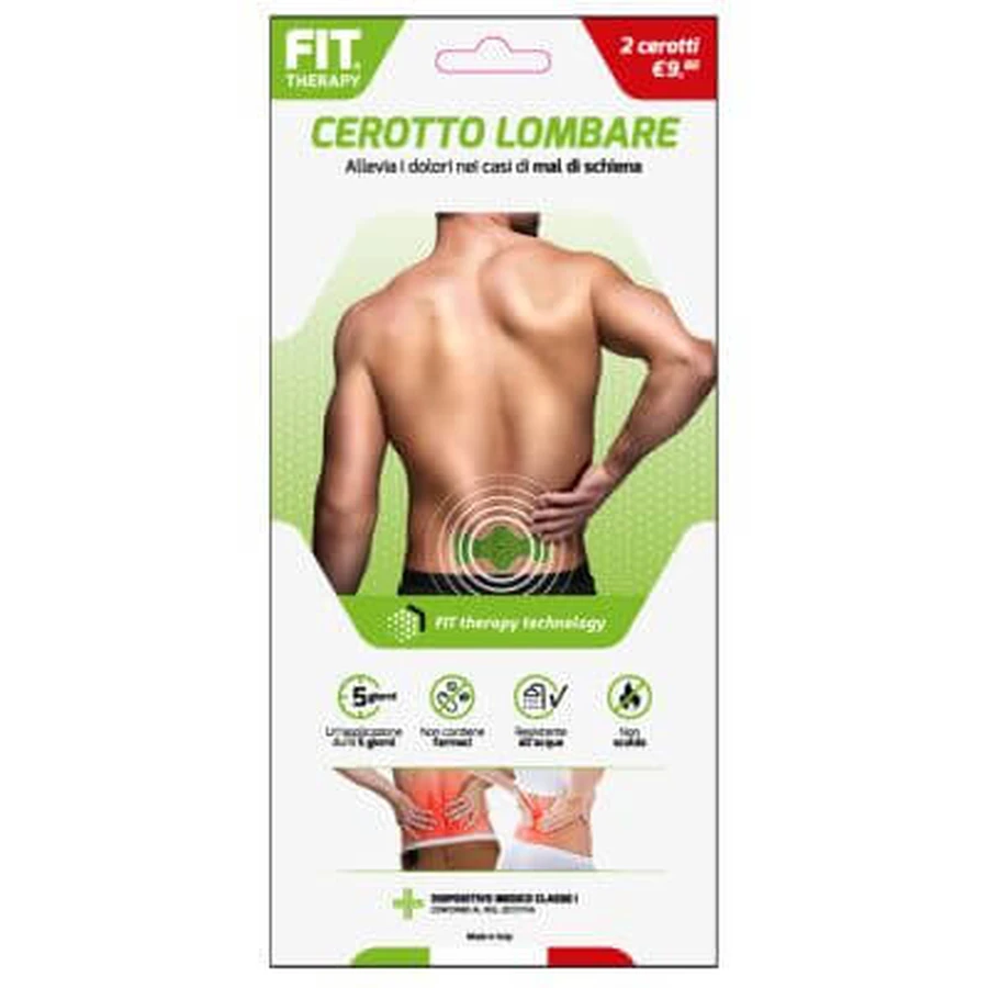 Fit Therapie Lendenwirbelpflaster 2 Stück