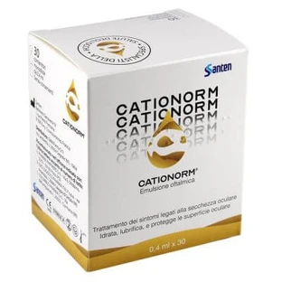 Cationorm druppels 30 0,40 ml flacons met één dosis