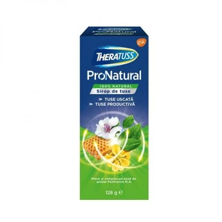 Theratuss ProNatural Sirop contre la toux, 128 g, Gsk