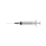 Jeringa estéril desechable pic con aguja ajustada calibre21x1 1/2 capacidad 5ml luer central 1 pieza