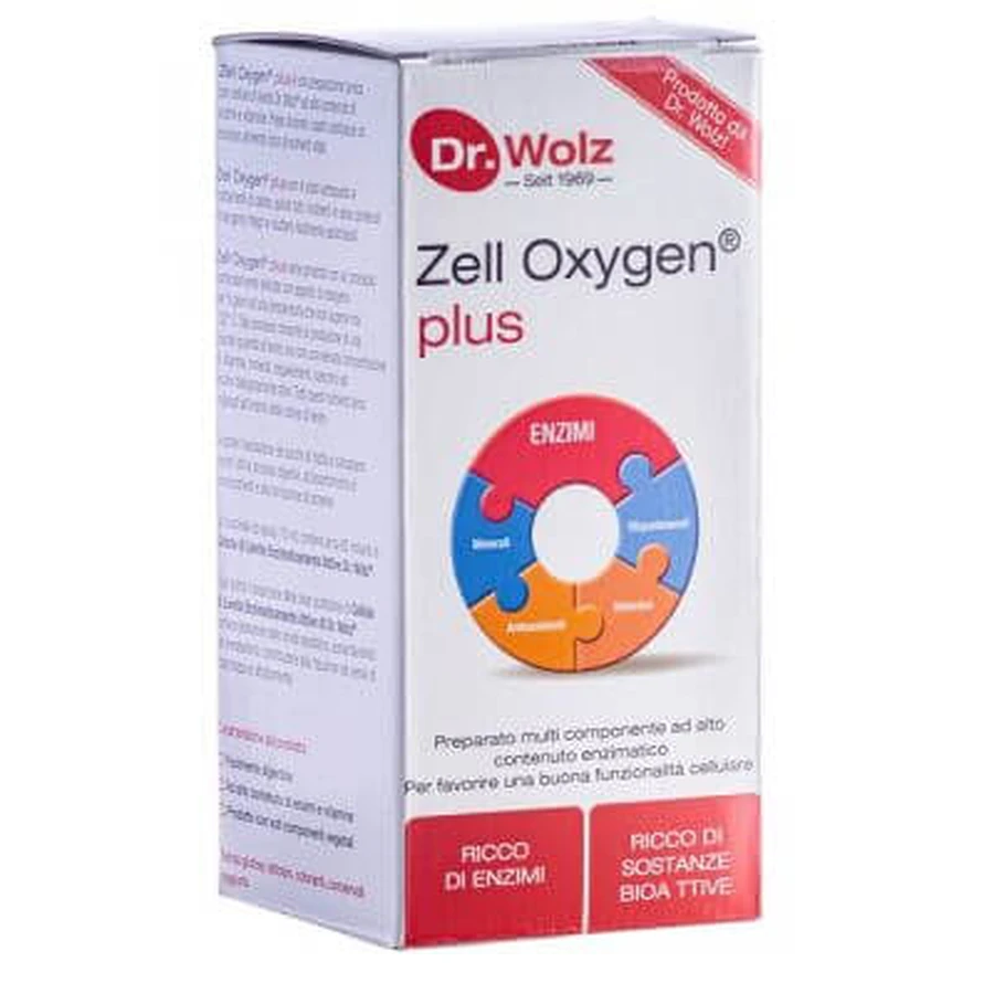 Zell oxygen plus 250ml dr wolz tonic