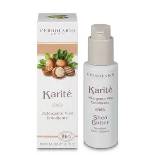 Nettoyant émollient pour le visage "Karite" 100 ml