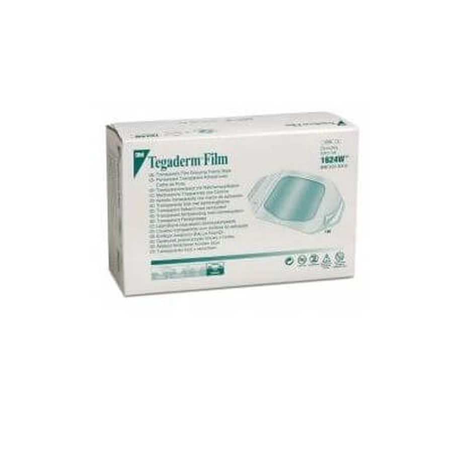 Steriel transparant semipermeabel polyurethaan tegaderm filmverband cm10x12 5 stuks