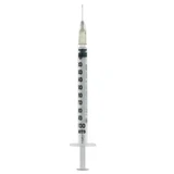 Seringue à insuline extrafine 1ml 100 ui aiguille amovible 27 gauge 0.40x12 mm 1 pièce