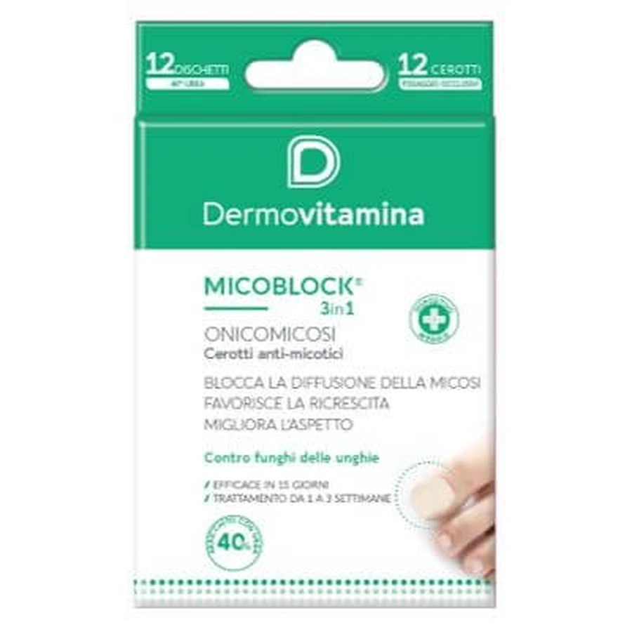Mycoblock onychomycosis patch anti fungal patch 12 pieces