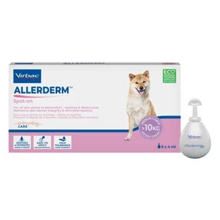 Allerderm spot on honden vanaf 10 kg 6 pipetten 4 ml