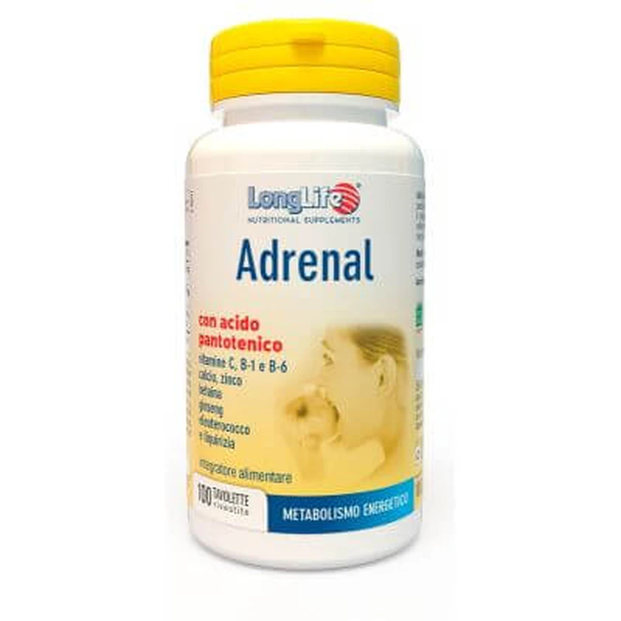 Longlife adrenal 100 tablets