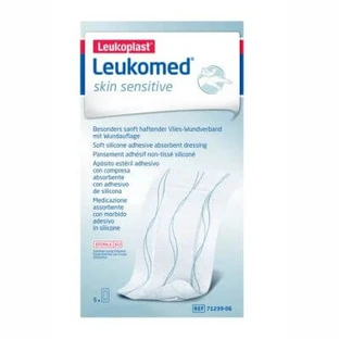 Leukomed hautempfindlicher steriler Tnt-Klebeverband 5x7,2 cm 5 Stück