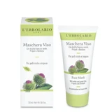Gesichtsmaske aus weißer und grüner Tonerde/Propolis/Bardana für Mischhaut und unreine Haut 50 ml