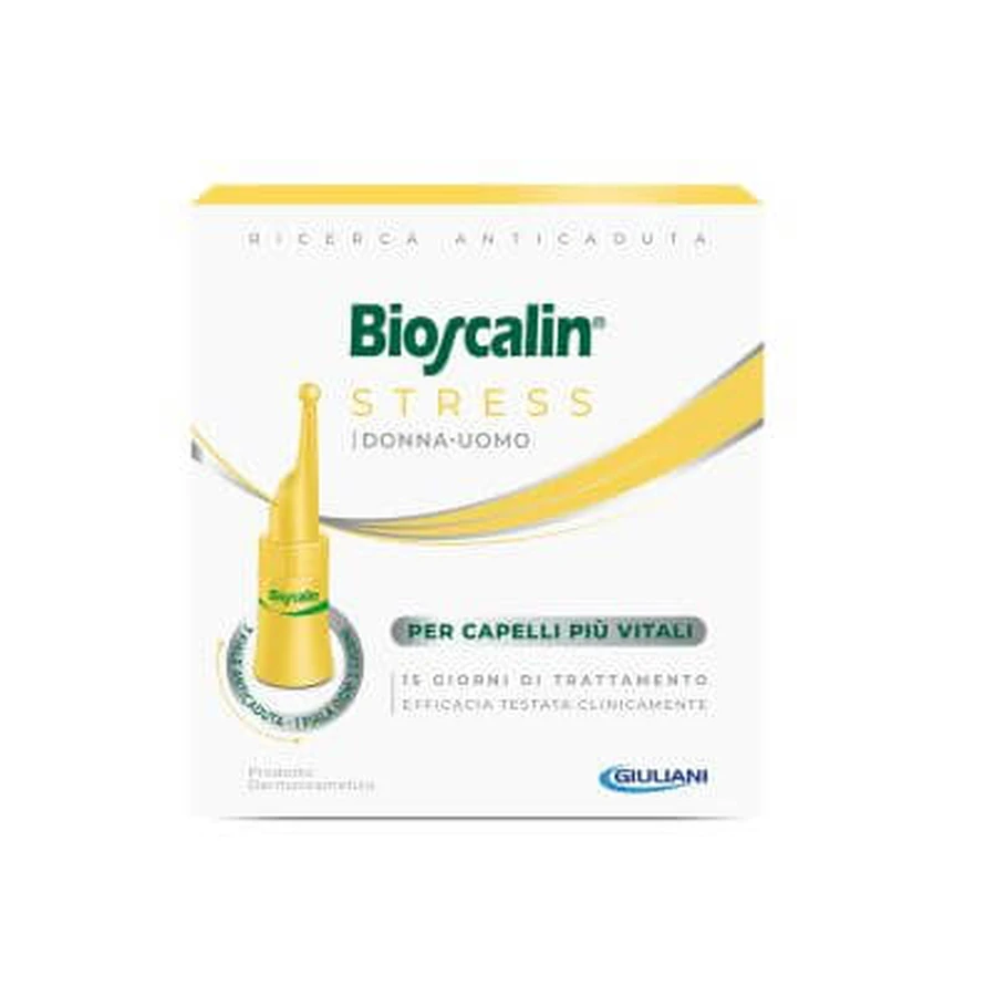 Bioscalin antiestrés por caída 7 viales monodosis