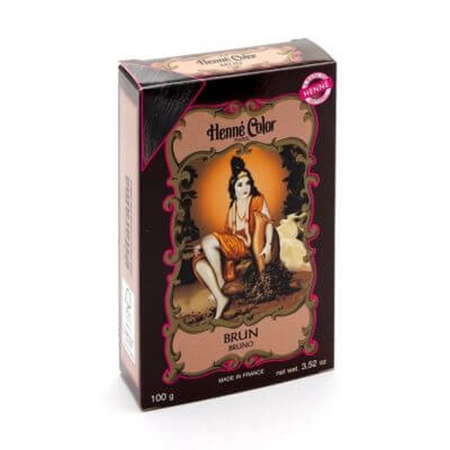 Henna maro henna culoare pulbere colorant vegetal reflexiv 100 g