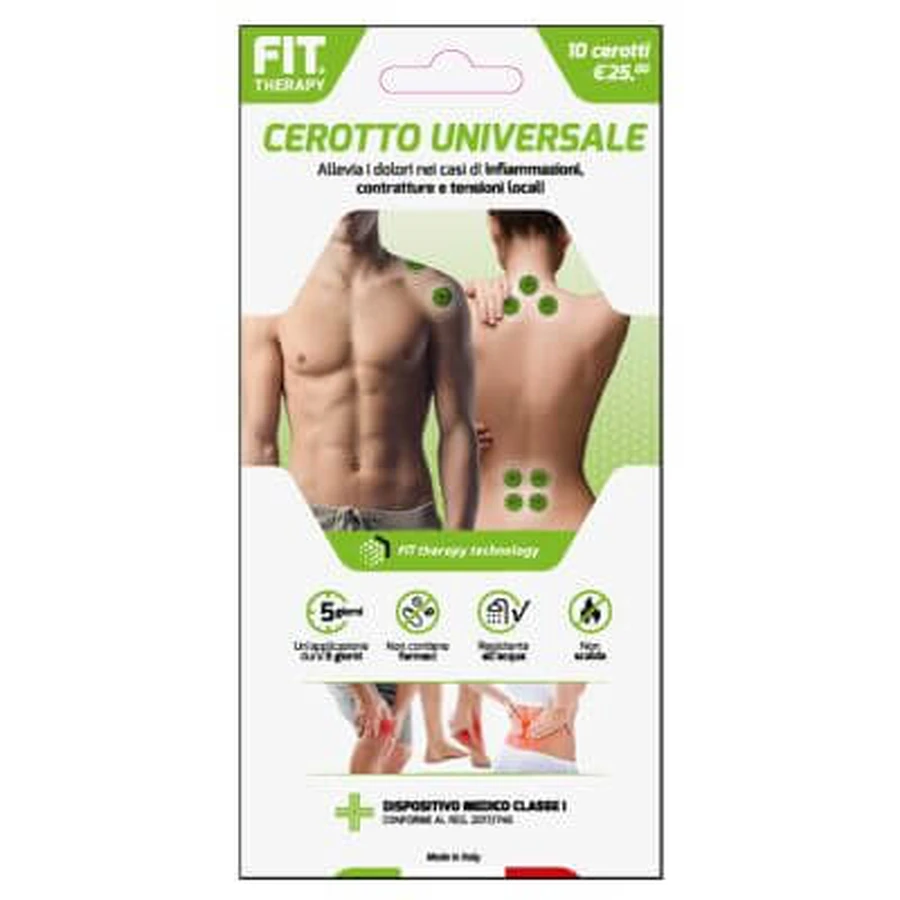 Terapia de ajuste parche universal 10 piezas